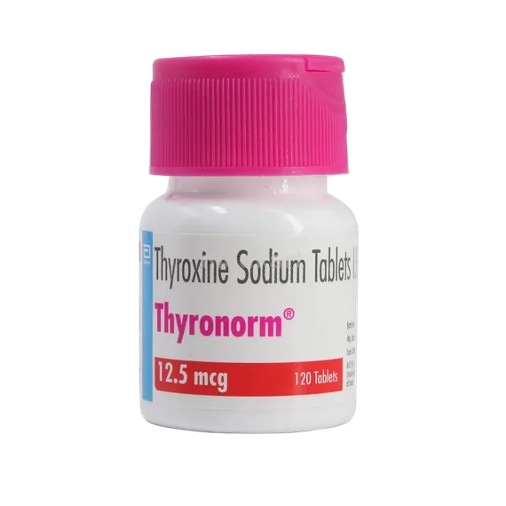 thyronorm 12.5mcg tablet 120's